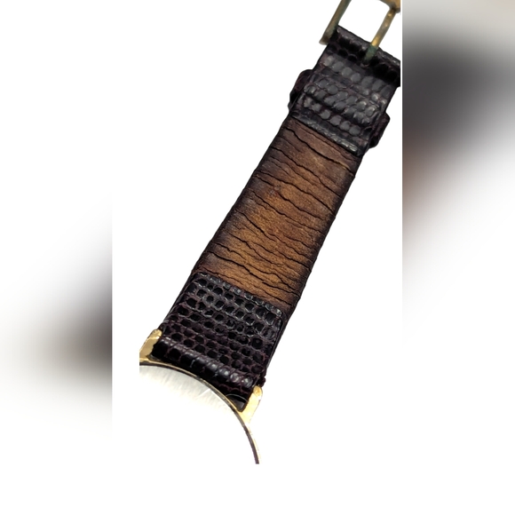 SEIKO Classic Roman Numeral Dial Men’s Watch. Gold Tone Bezel…29 - Picture 6 of 10